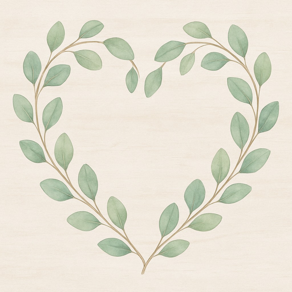 Eucalyptus Heart Wreath